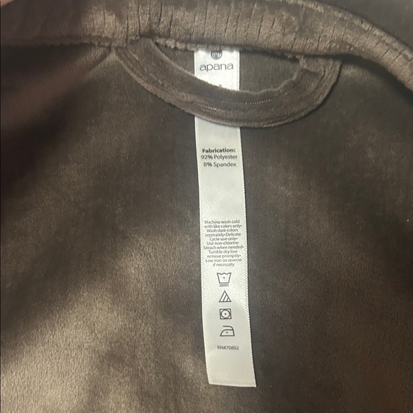 Women’s Dark Brown Velor Corduroy Shirt Jacket - Picture 6 of 10